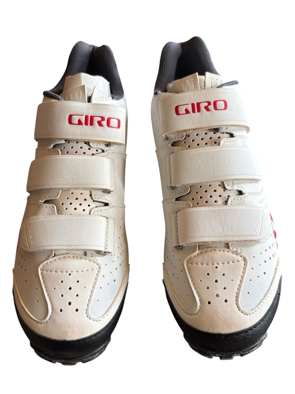 GIRO Riela R Cycling Shoes Women’s EU 43 US 10.5 White Coral SPD MTB NIB